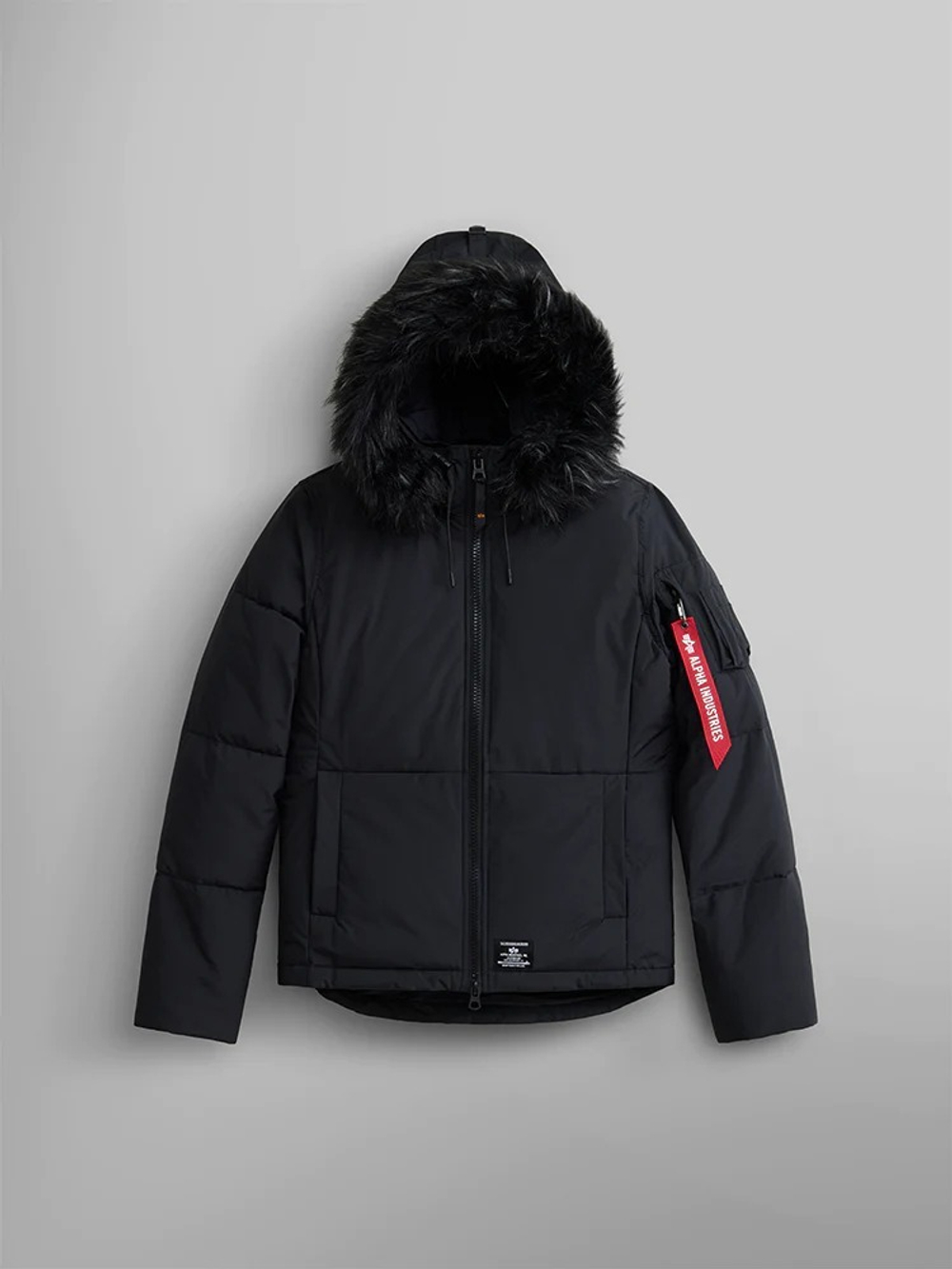 Куртка утепленная женская ALPHA INDUSTRIES SHORT PARKA W