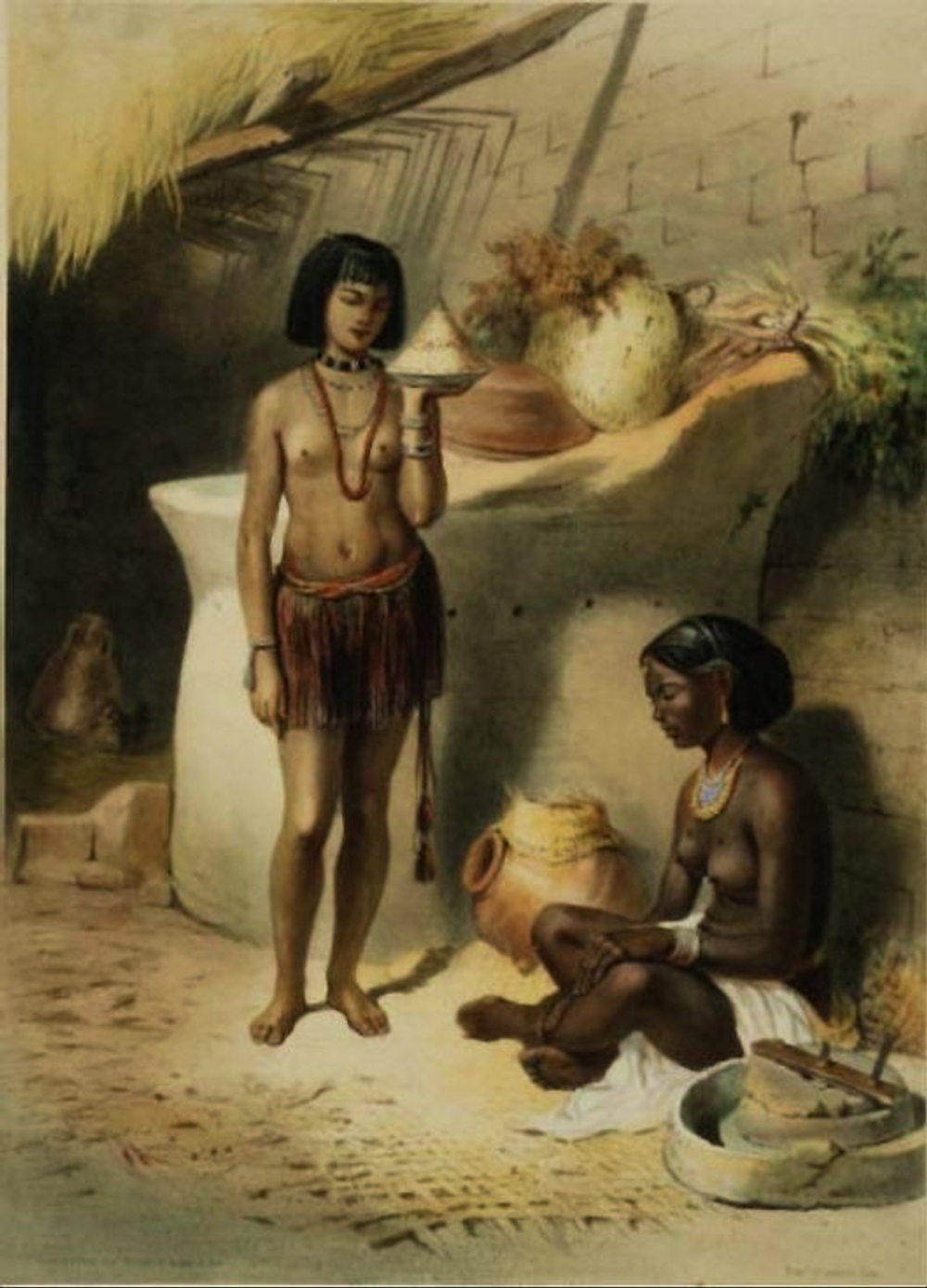 Eugene Le Roux (1807-1863) - эротическое искусство французского художника