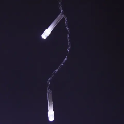Гирлянда для дома ЗАНАВЕС «Мерцание» ш1,5* в2,5 м 360 ламп LED, прозрач.пров, авторежим, IP-20, Белый (возможность соединения)