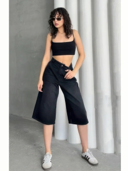 Шорты джинсовые удлиненные Багги baggy
