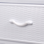 Комод 4 ящика, Дюна, 40х50х94 см, бел, 04014, Dunya Plastik
