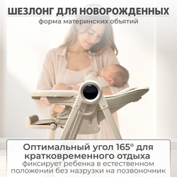 Стульчик для кормления-электрокачели BubaGO Mateo 4в1