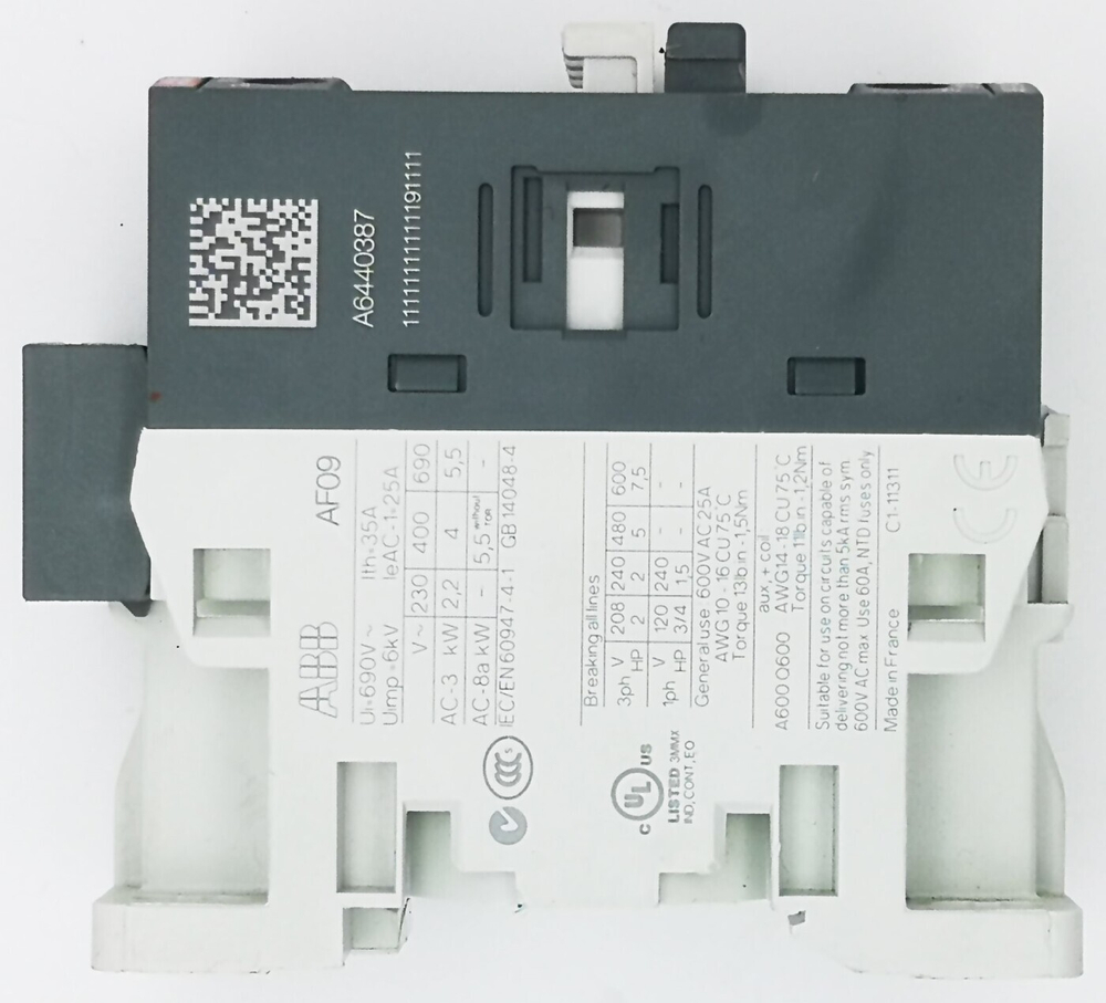 Контактор ABB AF09-30-10-13 100-250V50/60HZ-DC  (1SBL137001R1310)