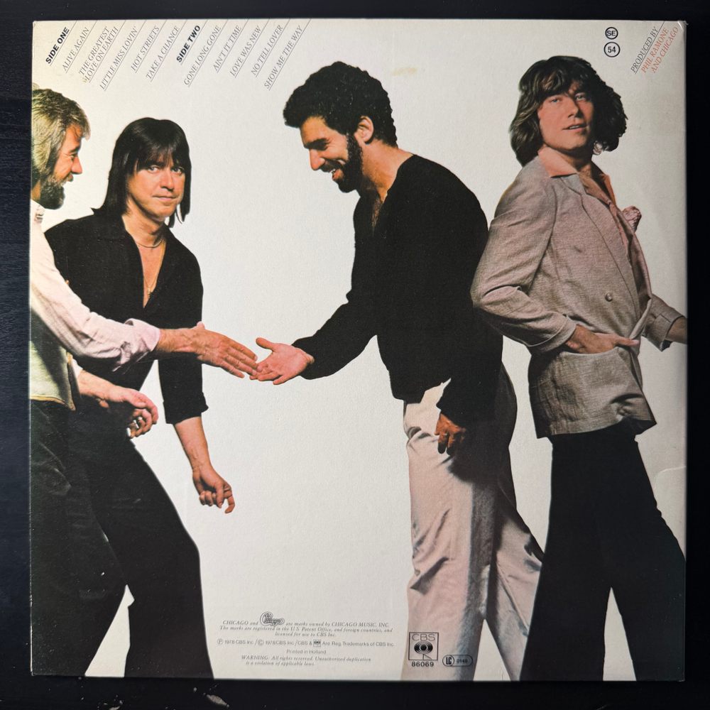 Chicago - Hot Streets (Голландия 1978г.)
