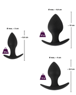 Набор анальных пробок Anal Trainer Set (Цвет: черный)