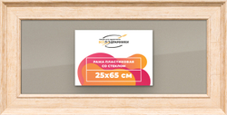 Рамка 25x65 для постера и фотографий