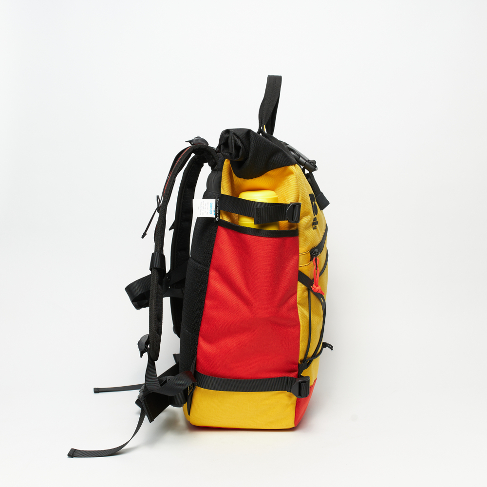 Рюкзак Rolltop Grubo 500 желтый/оранжевый