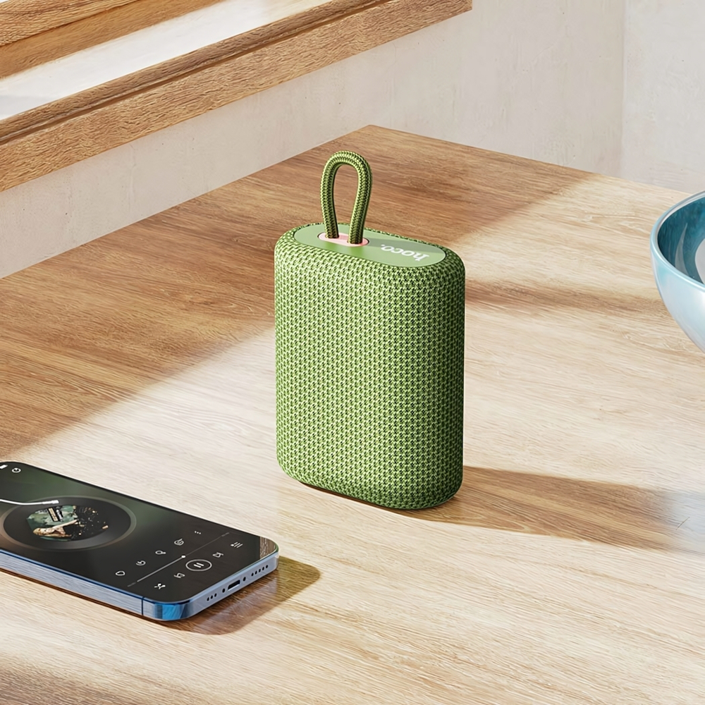 Портативная колонка HOCO BS47, 5W, BT5.0, 1200mAh Army Green