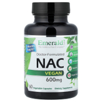 Emerald Laboratories, NAC, 600 мг, 60 растительных капсул