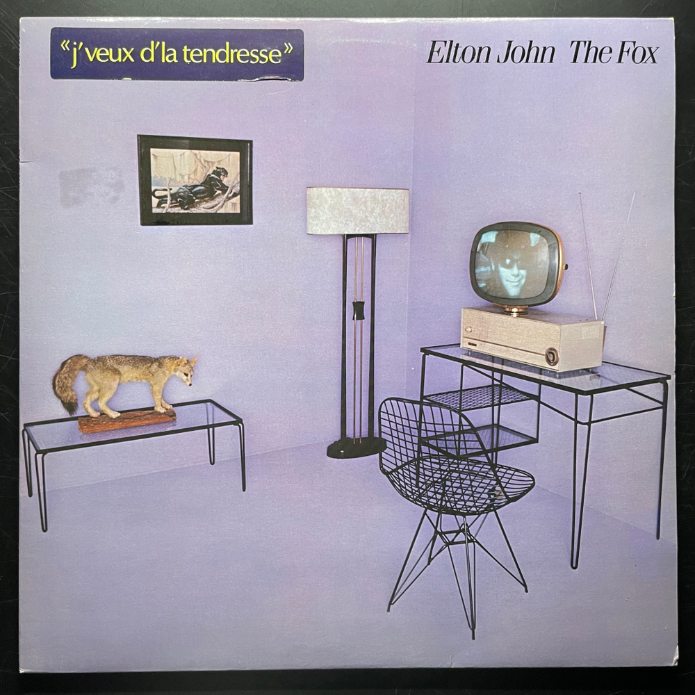 Elton John ‎– The Fox (Франция 1981г.)