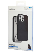 Накладка для i-Phone 16 Pro Keephone Rosana MagSnap черный