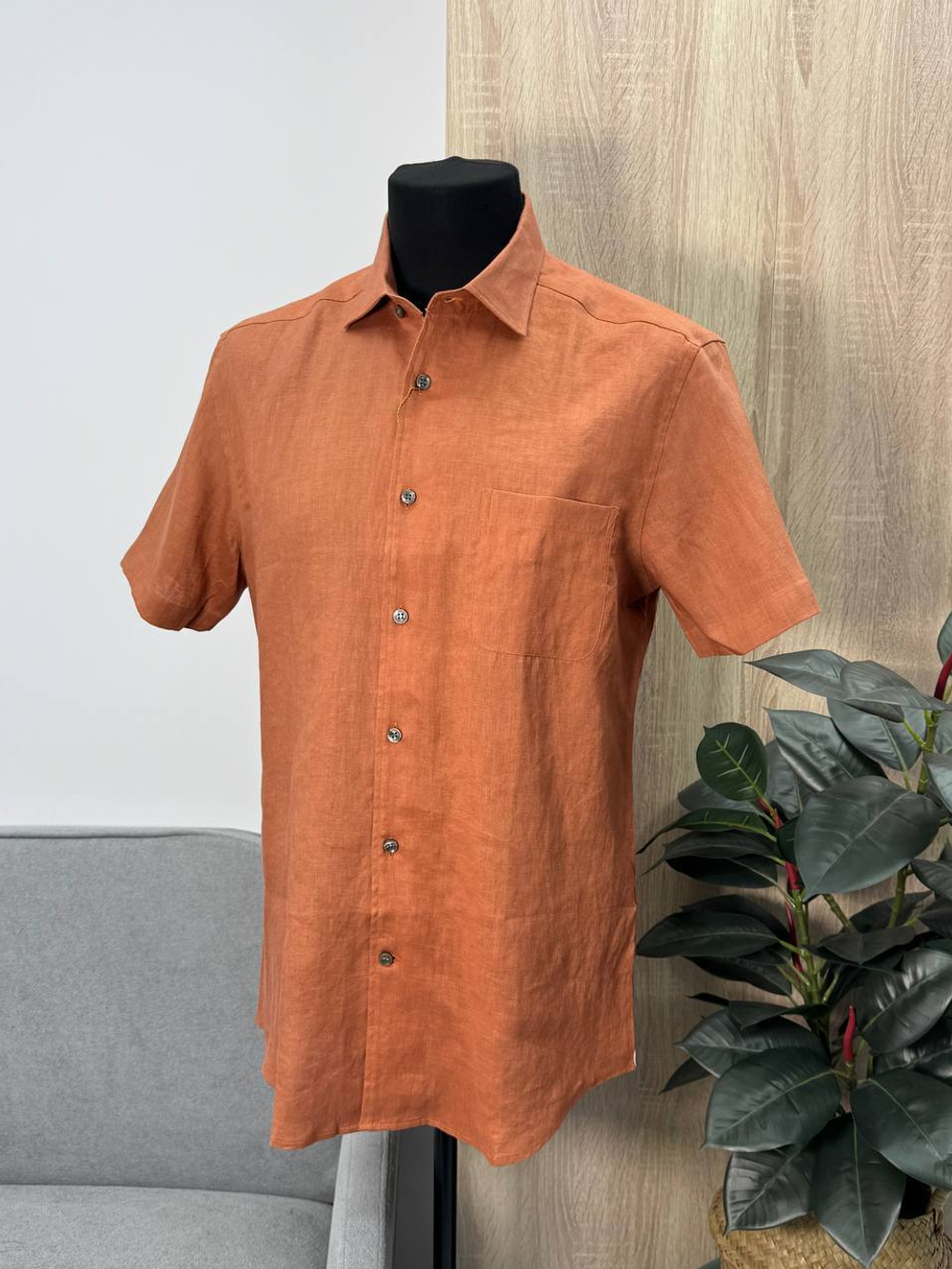 Льняная рубашка Loro Piana