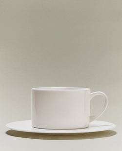 чайная пара из костяного фарфора Zara Home