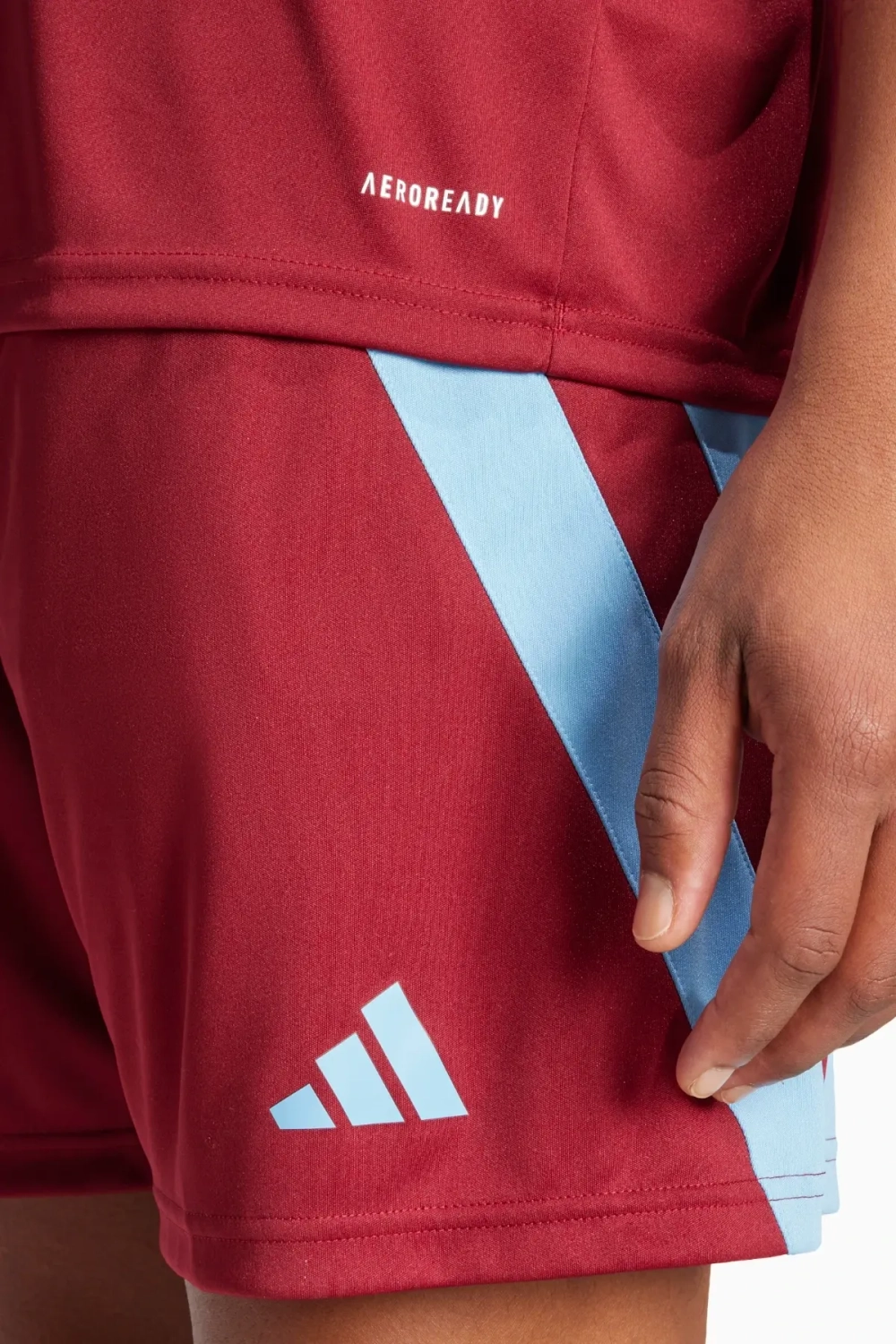 Футболка adidas Fortore 23 - Бордовый