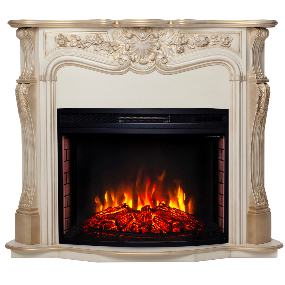 Каминокомплект Real Flame Ellada 33 WT с очагом Firespace 33
