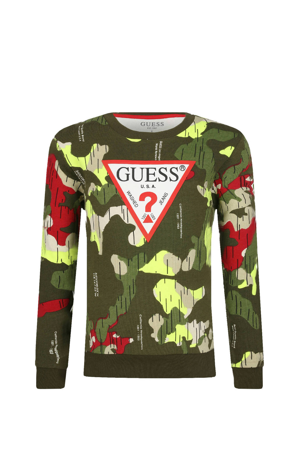худые Guess - зеленый(L2BQ00 K8D80)