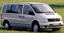 Панель сдвижной двери Mercedes Vito W638 (Potrykus)