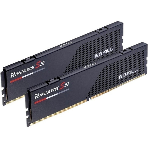 Модуль памяти DIMM DDR5 128Gb, 6000Mhz, 2x64Gb, G.Skill Ripjaws S5 Black (F5-6000J3444F64GX2-RS5K)