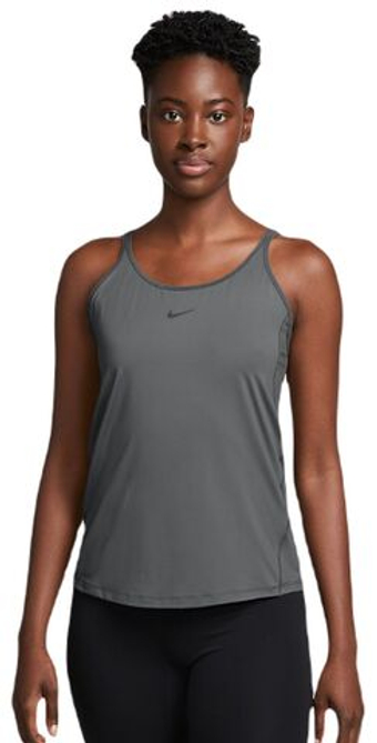 Женский топ теннисный Nike One Classic Dri-Fit Tank - серый