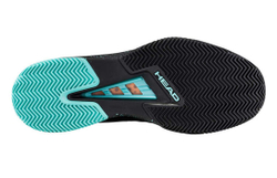 Мужские кроссовки теннисные Head Sprint Pro 4.0 SF Clay - black/teal
