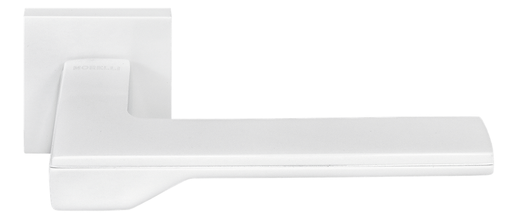 Дверные ручки Morelli "Pierres" MH-49-S6 W Цвет - Белый Дверные ручки Morelli "Pierres" MH-49-S6 W Цвет - Белый