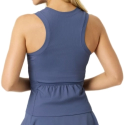 Женский топ теннисный Björn Borg Ace Pocket Ribbed Tank - nightshadow blue