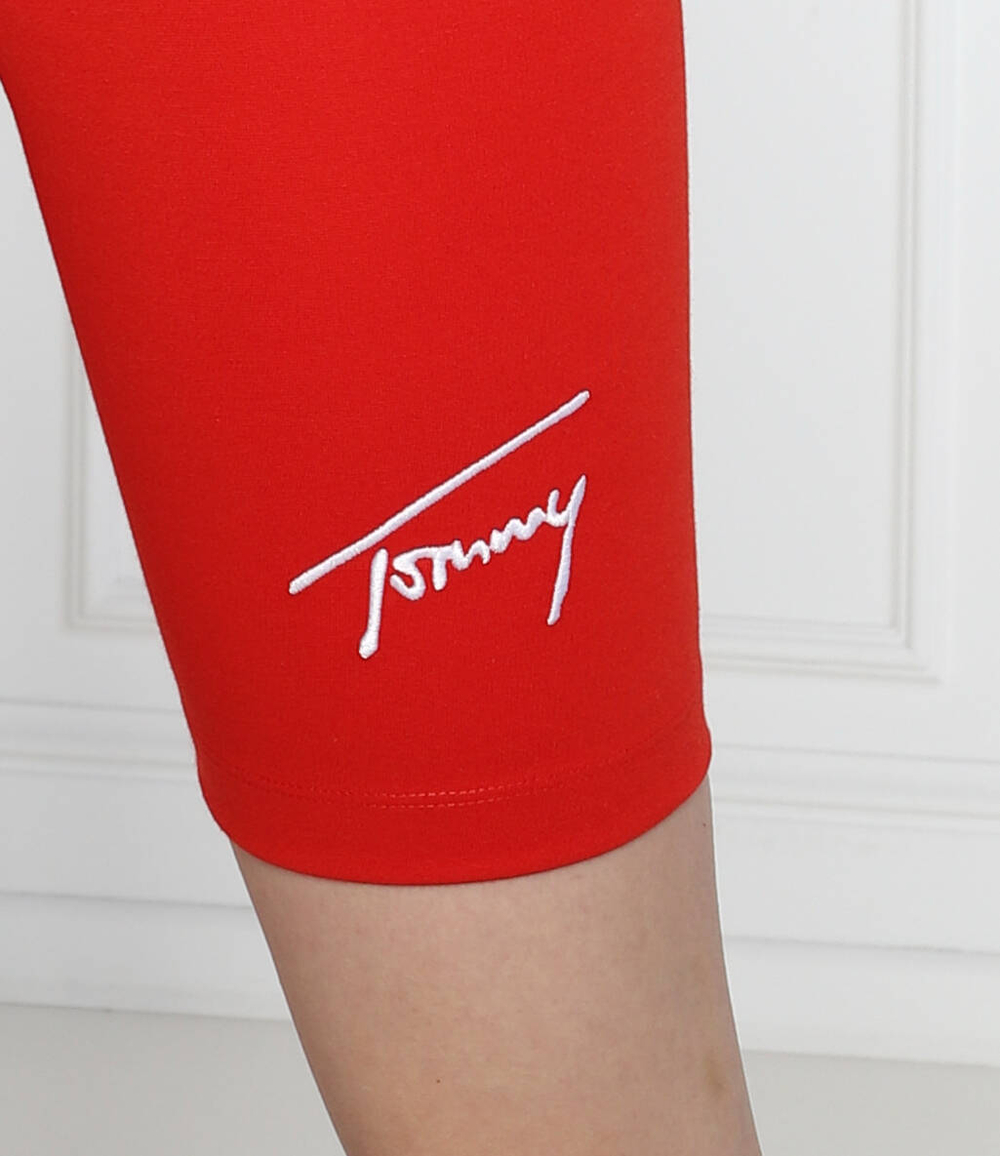 велосипедки Tommy Jeans - красный(DW0DW12631)