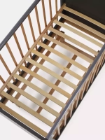 Кровать детская 120*60 RANT "BAMBOO" (арт.768) маятник Moon Grey