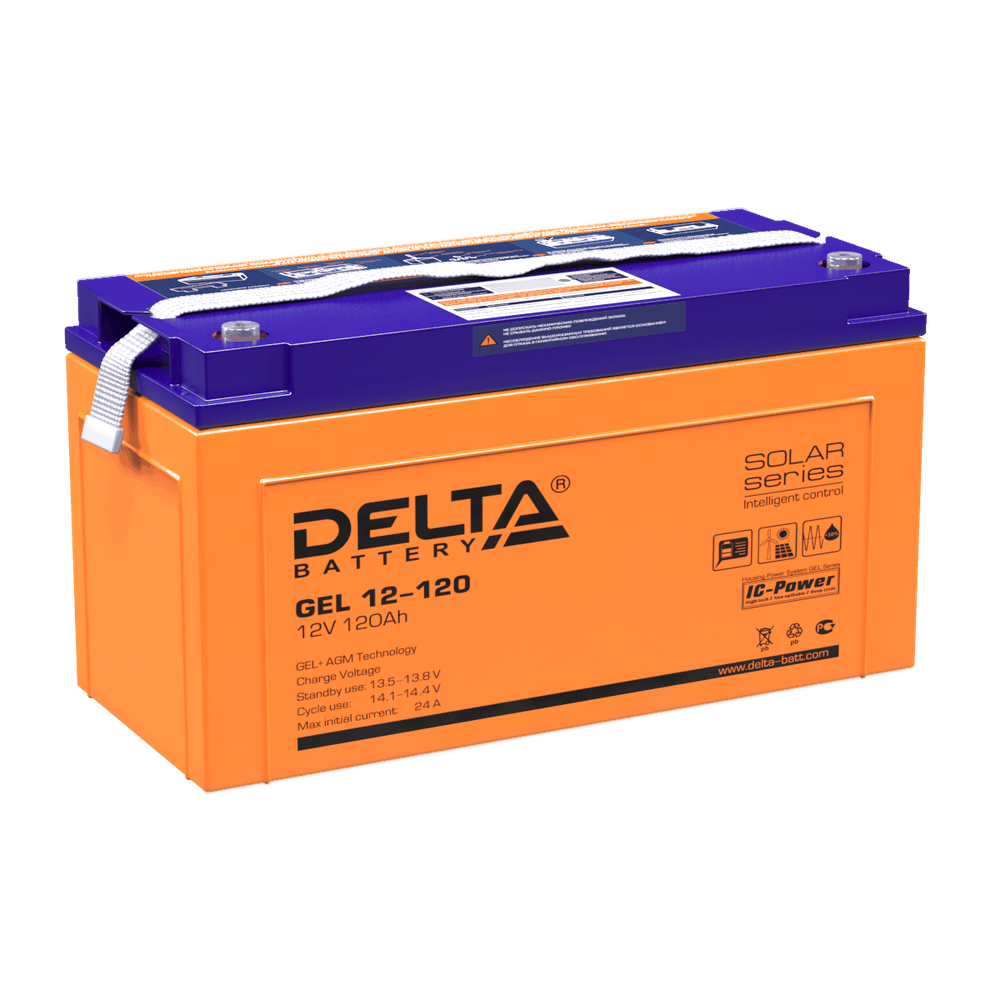 Аккумулятор DELTA GEL 12-200 | 200 Ач | 12В GEL