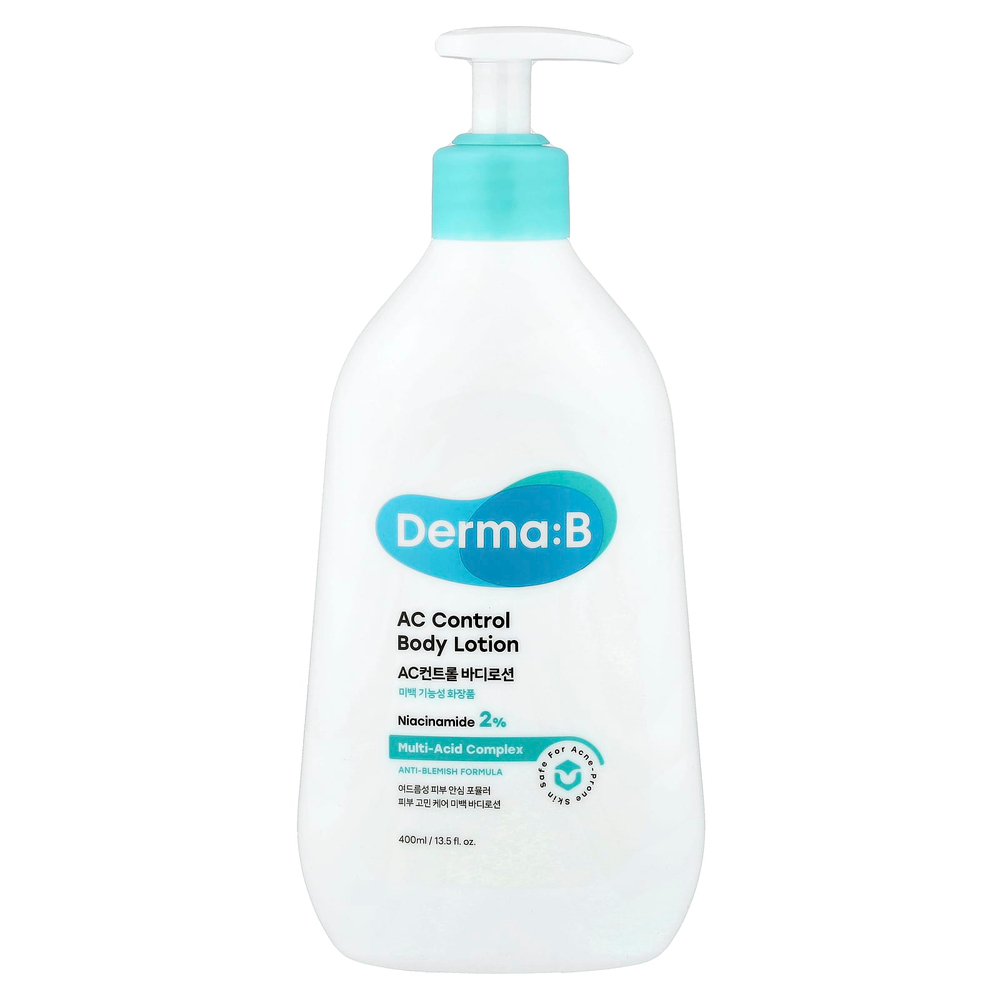 Derma:B, AC Control, лосьон для тела, 400 мл (13,52 жидк. унции)