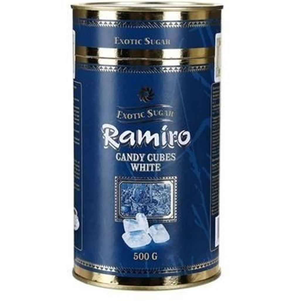 Сахар Ramiro леденцовый кристаллический прозрачный Футляр 500г синий