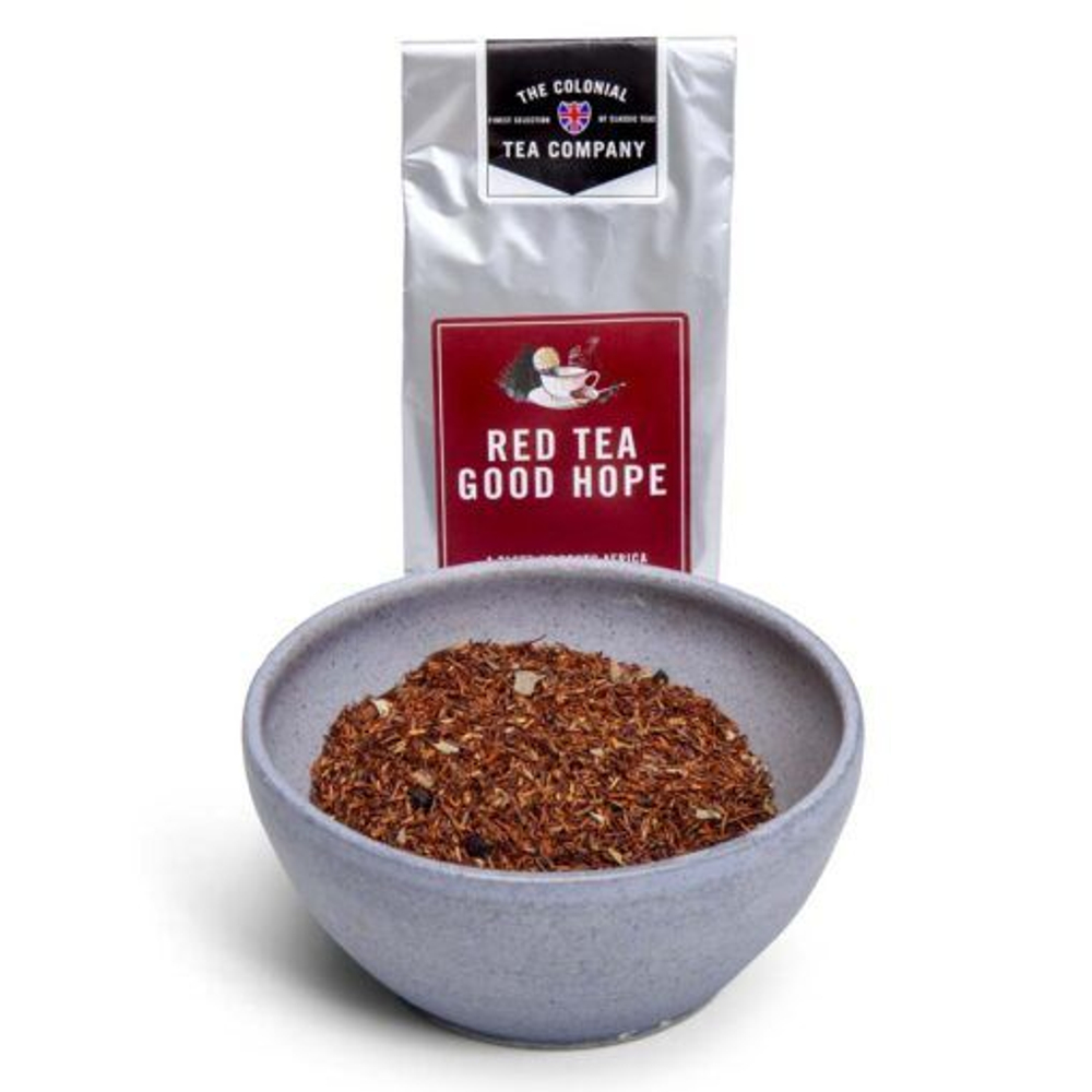 Красный чай The Colonial Tea Company Red tee Good hope Ройбуш с черникой и клубникой 100 г (из Финляндии)