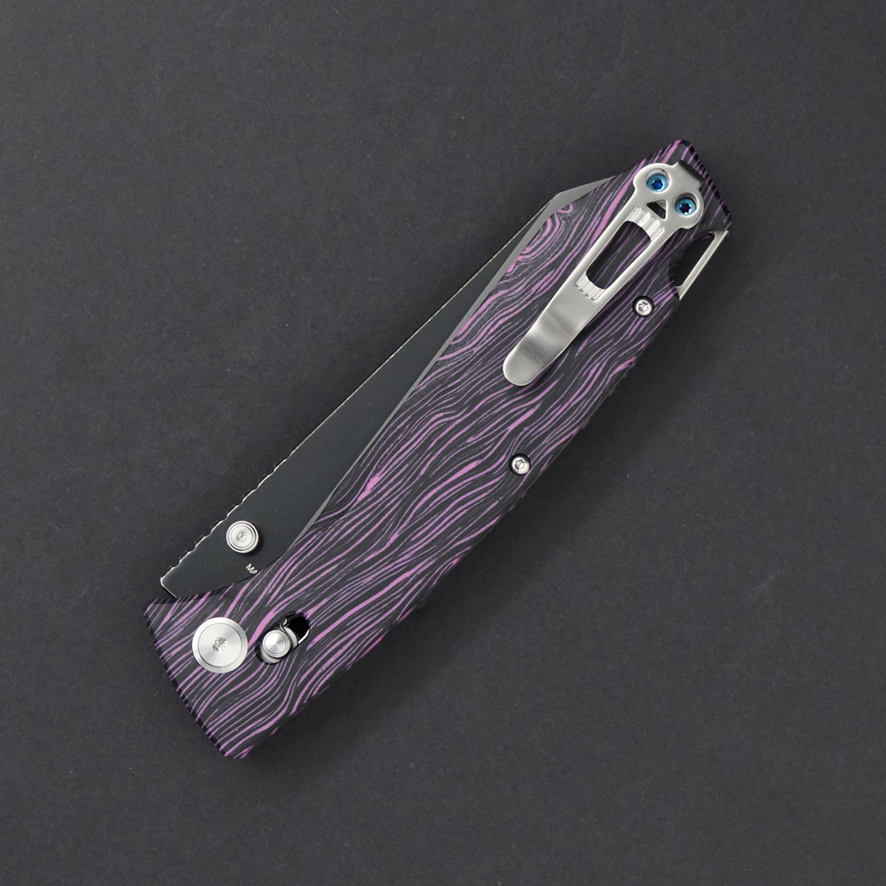 Нож складной Daggerr Alligator TS Purple Two Tone
