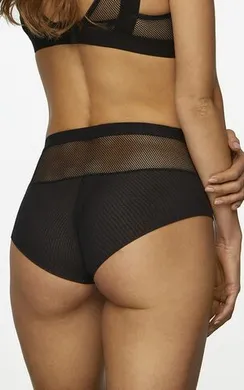 748/2-P LARA BLACK Трусы высокие