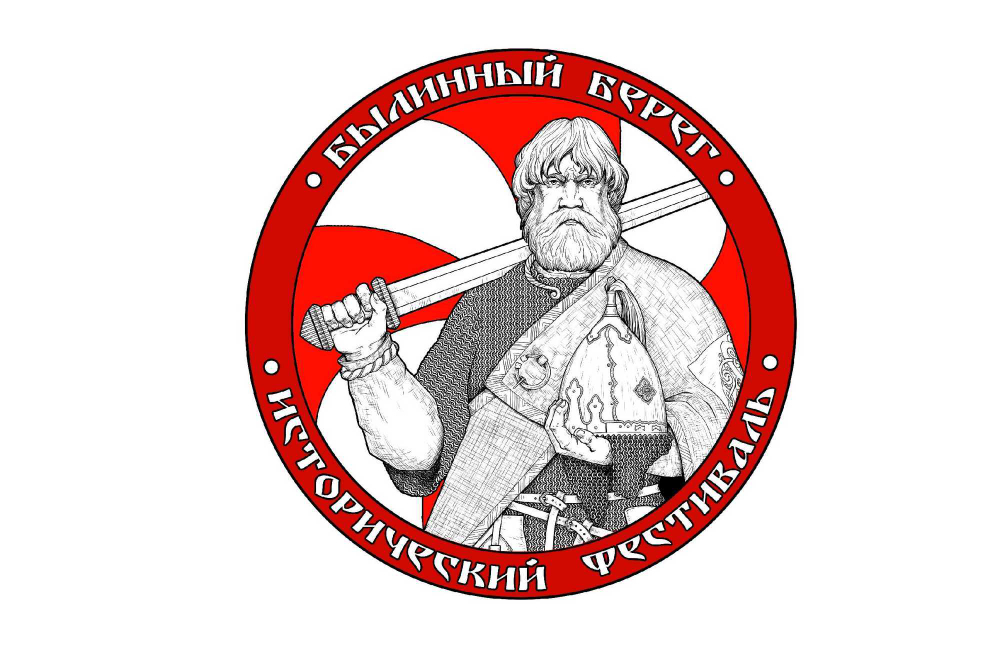 Флаг "Русич" белый