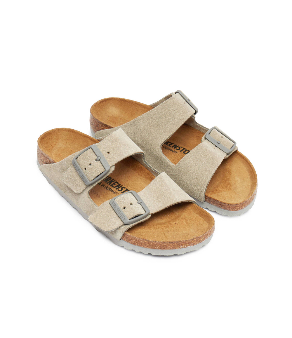 Кожаные шлепанцы arizona Birkenstock - бежевый(1027687)