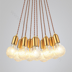 Pendant design lamp Crystal Bulb by Lee Broom (Clear)