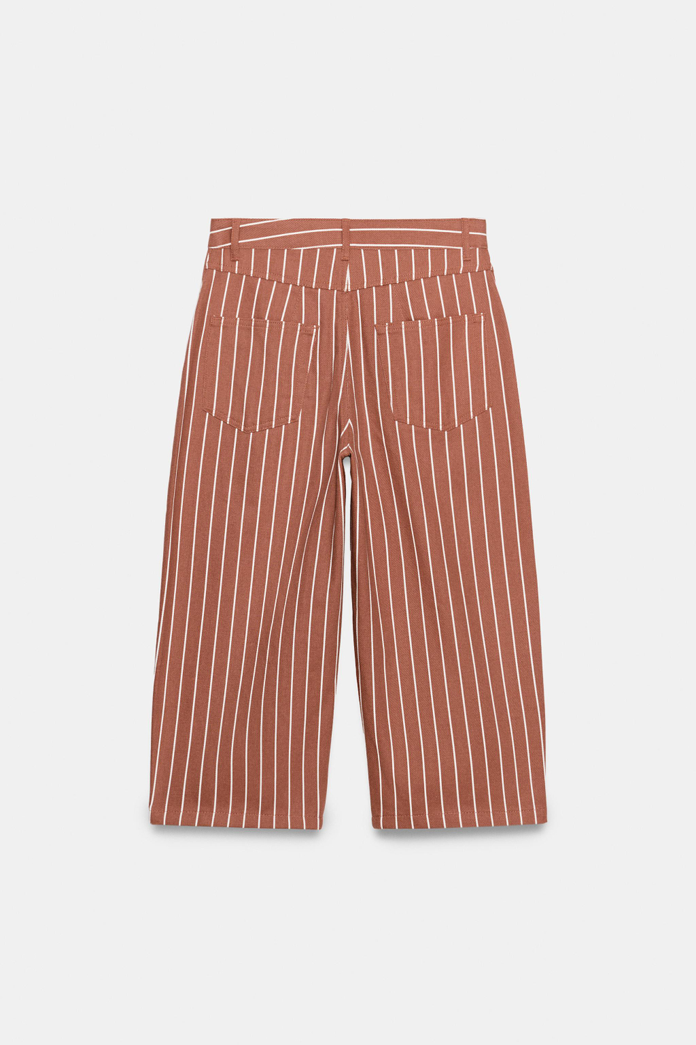 УКОРОЧЕННЫЕ БРЮКИ В ПОЛОСКУ — ZW COLLECTION — ZARA
