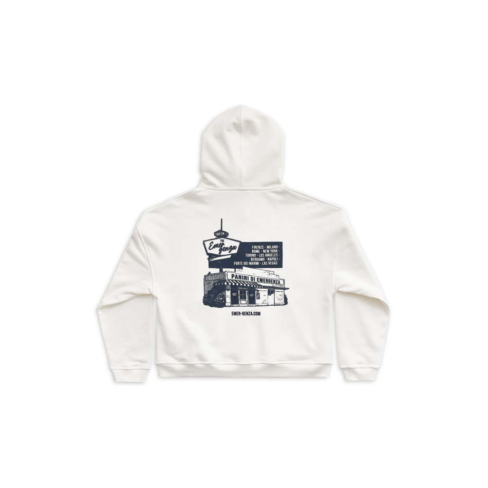 PANINI ZIP-UP HOODIE OVERSIZED