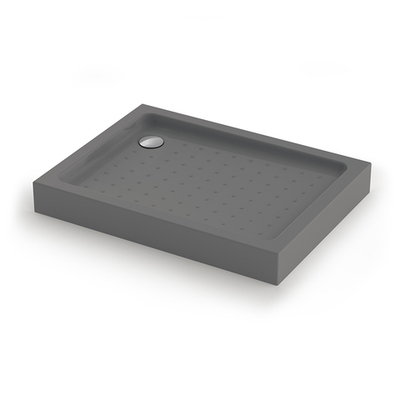 Душ. поддон Veconi TZ-54GR Арт. TZ54GR-10080-C5 Акриловый (1000x800x150, серый, прямоугольный)