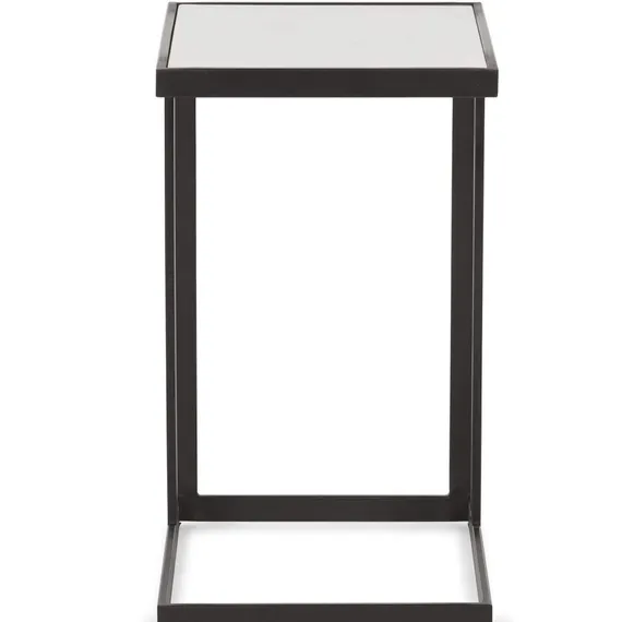 Кофейный стол Osaka Marable 50х35 см, мрамор, сталь