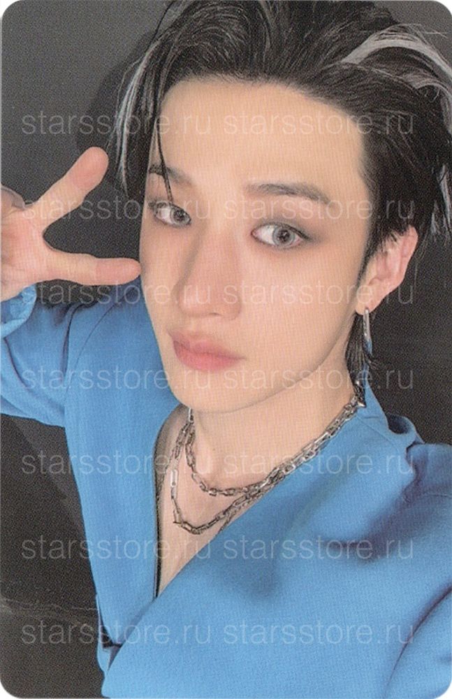 Фотокарта Bang Chan STRAY KIDS - "KARMA" POP-UP STORE