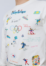 Свитшот OLYMPIC CHILD WHITE