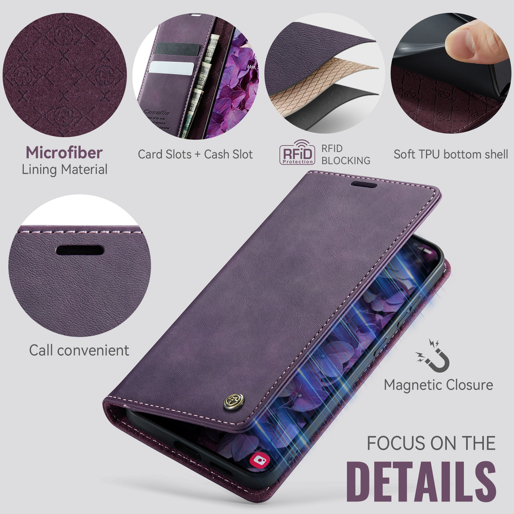 Чехол-книжка CaseMe RFiD Samsung Galaxy S25+