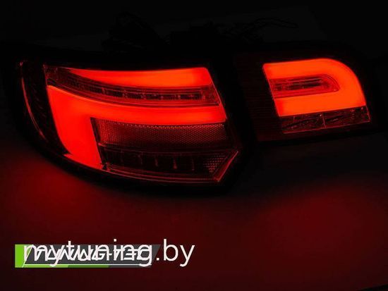 Фонари задние LED BAR RED SMOKE SEQ для AUDI A3 8P 5D 08-12