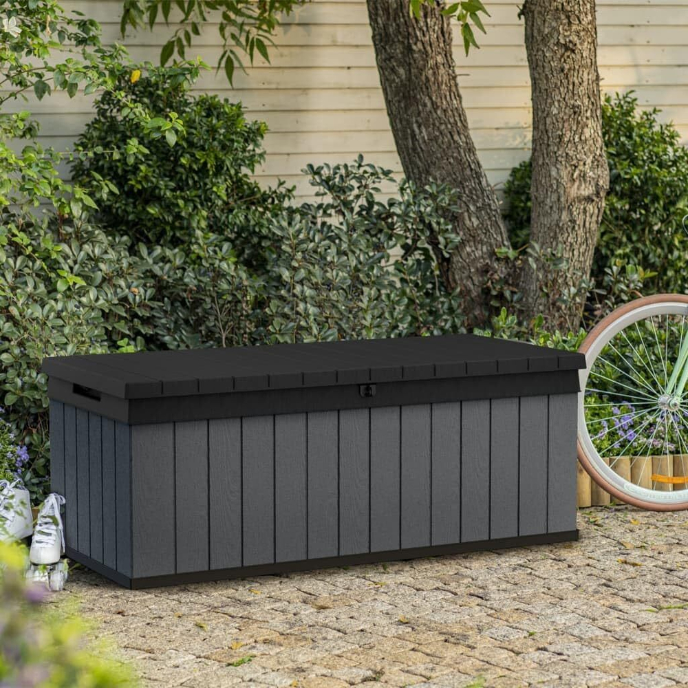 Пластиковый сундук Keter Darwin 380 л graphite