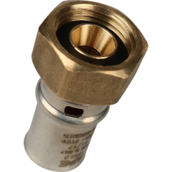 Переходник с накидной гайкой 1/2"x16