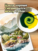 Жидкая акварель "Аметист" 15 мл