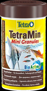 TetraMin Mini Granules корм в mini гранулах для молоди и мелких рыб 100 мл