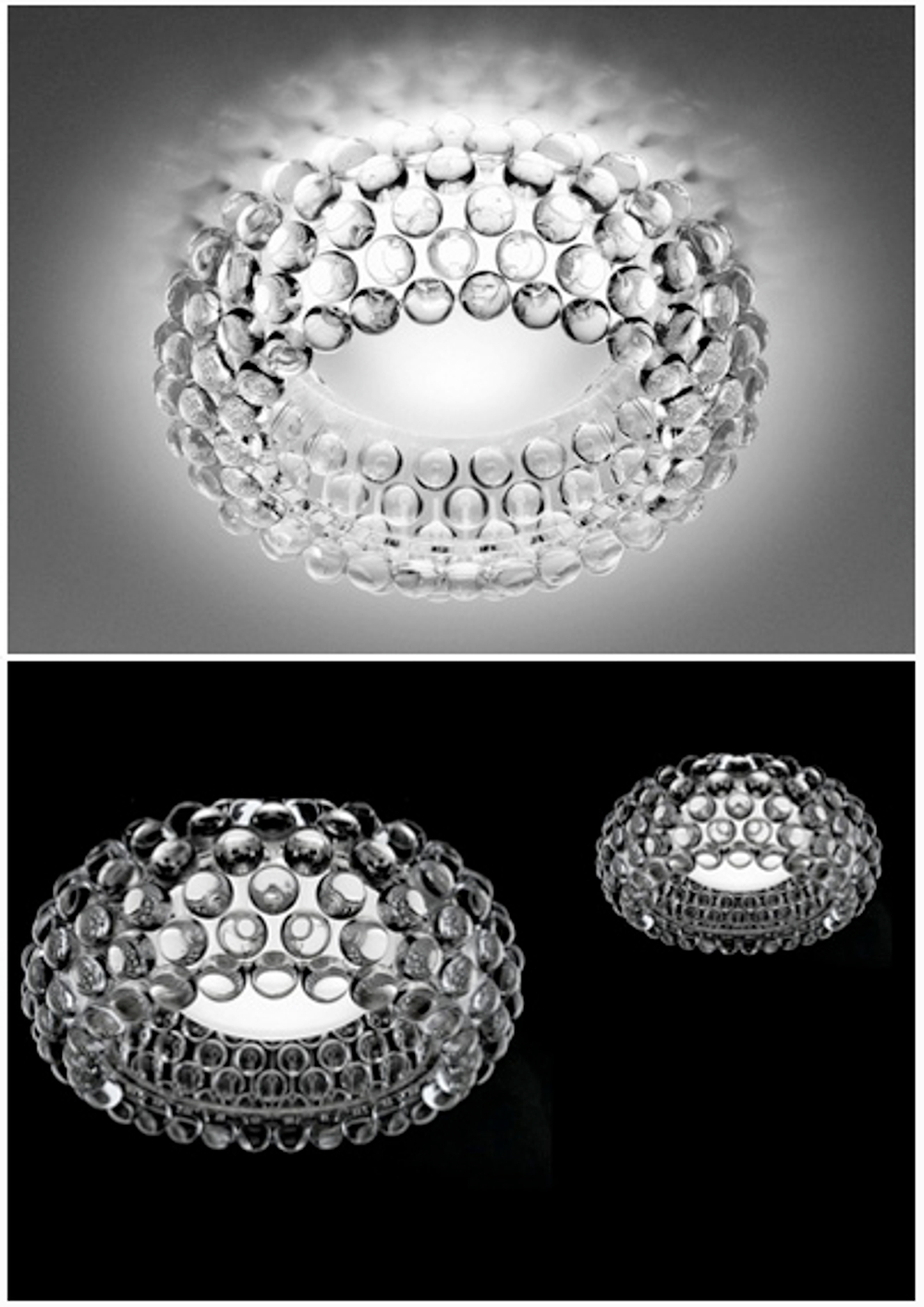 потолочный светильник  Foscarini Caboche Ceiling Light ( реплика ) диам. 50 см.